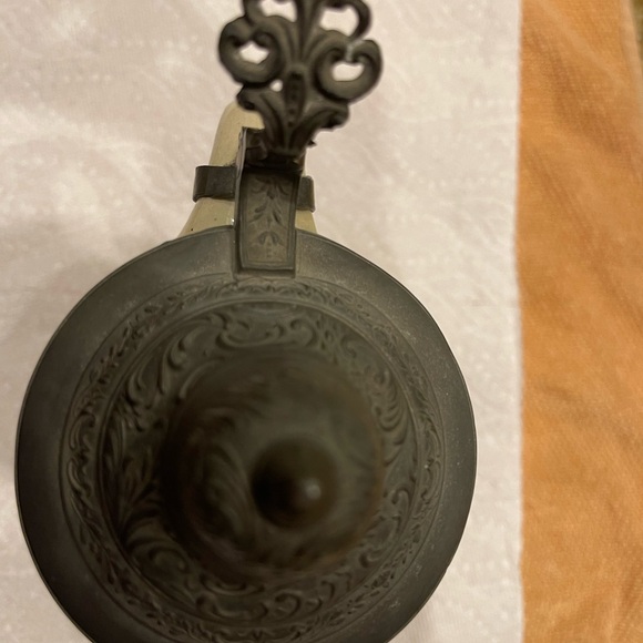 German ceramic beer stein w/ pewter lid. Made in Germany numbered #213 #440 - Picture 7 of 16